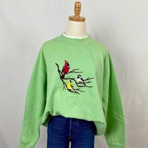 Vintage 90s Bird Crewneck